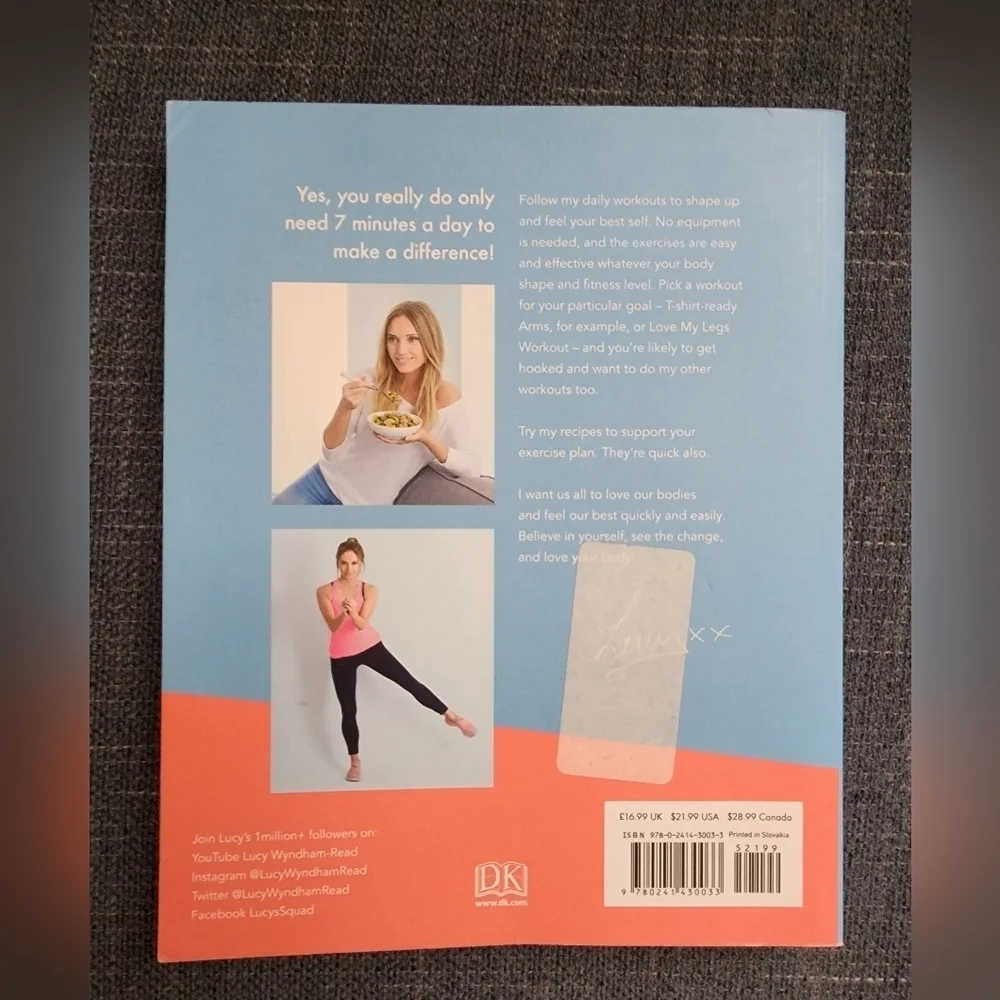 7-Mintues Bosy Plane Healthy Workout Weight-loss Book